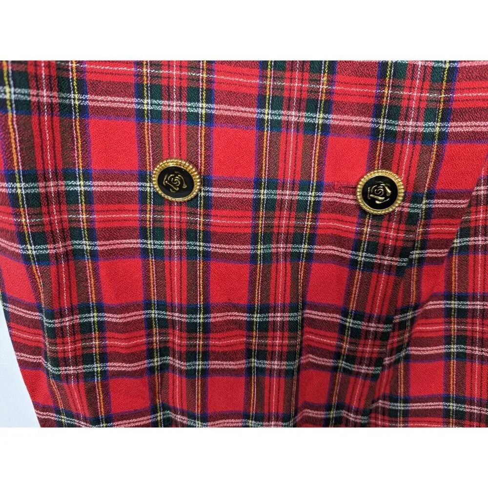 80s Talbots 8 Albert Nipon Executive Dress Double… - image 7